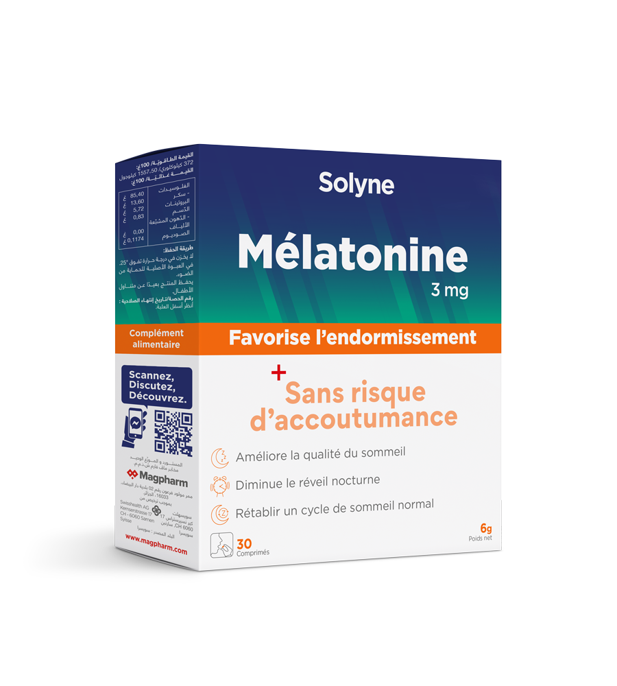 Solyne mélatonine